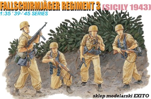 Przejdź do produktu DRAGON 6195 - 1:35 Fallschirmjager Regiment 3 - Sicily 1943