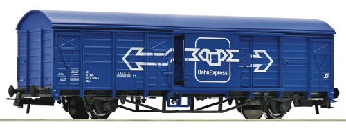 Przejdź do produktu Roco 6600055 H0 - Wagon towarowy kryty typu Gbss BahnExpress ÖBB ep. IV