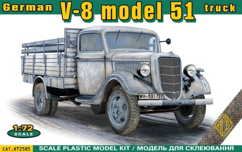 Przejdź do produktu Ace 72585 - 1:72 German V-8 Model 51 Truck