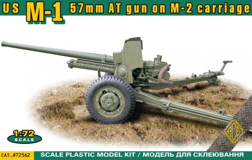 Przejdź do produktu Ace 72562 - 1:72 US M-1 57 mm AT Gun on M-2 Carriage
