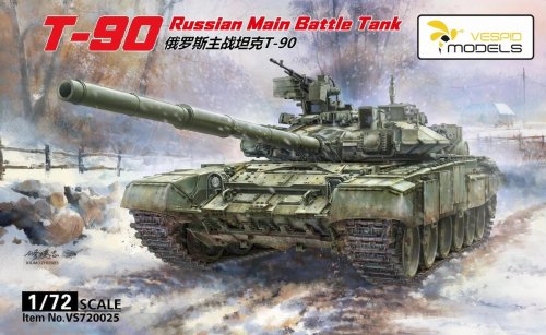 Przejdź do produktu Vespid Models VS720025 - 1:72 T-90 Russian Main Battle Tank