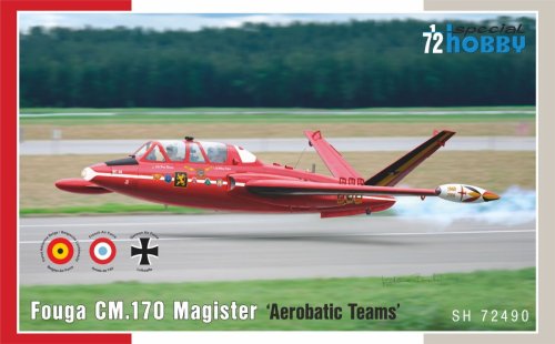 Przejdź do produktu Special Hobby 72490 - 1:72 Fouga CM.170 Magister Aerobatic Teams
