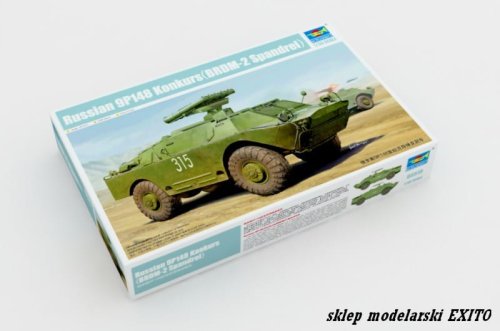 Przejdź do produktu TRUMPETER 05515 - 1:35 Russian 9P148 Konkurs (BRDM-2 Spandrel)