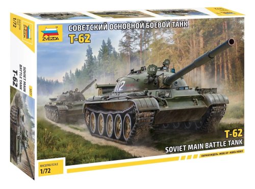 Przejdź do produktu Zvezda 5077 - 1:72 T-62 Soviet Main Battle Tank