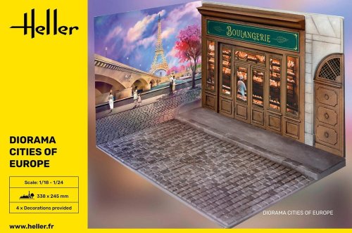 Przejdź do produktu Heller 81256 - 1:24 Diorama Cities of Europe