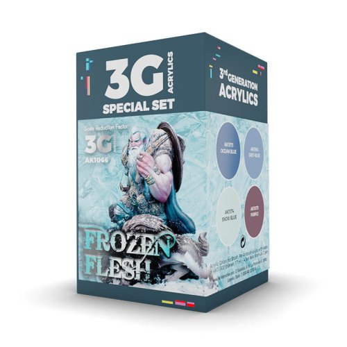 Przejdź do produktu AK Interactive 1066 - Zestaw farb Frozen Flesh Wargame Color
