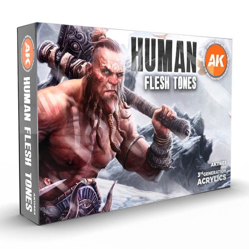 Przejdź do produktu AK Interactive 11603 - Zestaw farb Human Flesh Tones