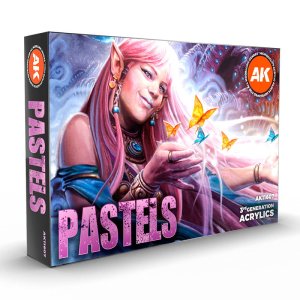 AK Interactive 11607 - Zestaw farb Pastels
