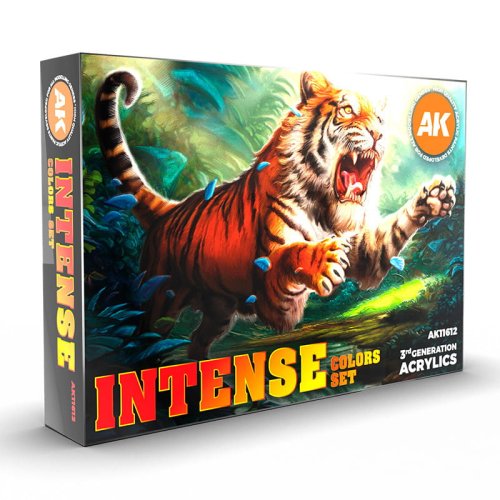 Przejdź do produktu AK Interactive 11612 - Zestaw farb Intense Colors