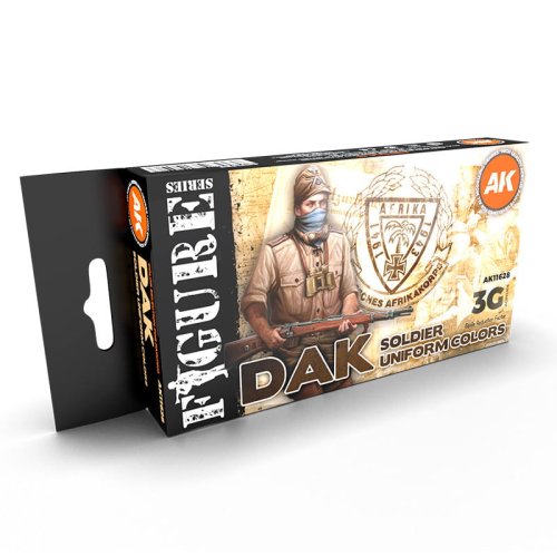 Przejdź do produktu AK Interactive 11628 - Zestaw farb DAK Soldiers Uniform Colors