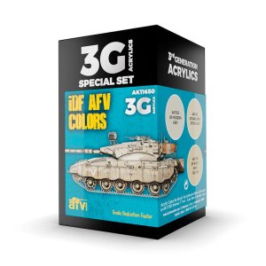 AK Interactive 11650 - Zestaw farb IDF AFV Colors