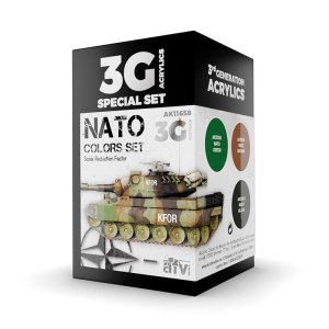 AK Interactive 11658 - Zestaw farb NATO Colors