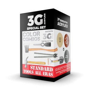 AK Interactive 11670 - Zestaw farb Standard Tools all Eras
