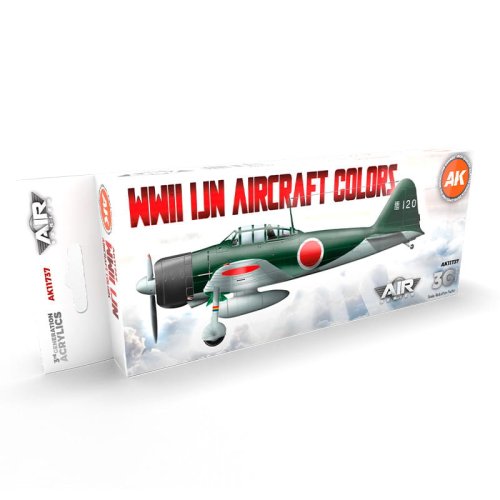 Przejdź do produktu AK Interactive 11737 - Zestaw farb WWII IJN Aircraft Colors