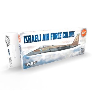 AK Interactive 11752 - Zestaw farb Israeli Air Force Colors