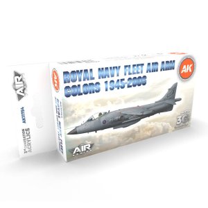 AK Interactive 11754 - Zestaw farb RN Fleet Air Arm Aircraft Colors 1945-2010