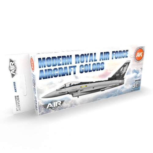 Przejdź do produktu AK Interactive 11755 - Zestaw farb Modern Royal Air Force Aircraft Colors