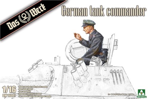 Przejdź do produktu Das Werk DW16007 - 1:16 German Tank Commander