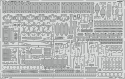 Przejdź do produktu Eduard 53311 - 1:350 USS Ranger CV-4 part 1