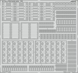 Eduard 481142 - 1:48 B-24J bomb racks