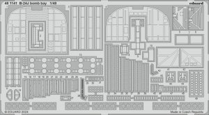Eduard 481141 - 1:48 B-24J bomb bay