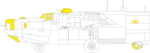 Przejdź do produktu Eduard CX667 - 1:72 B-24H
