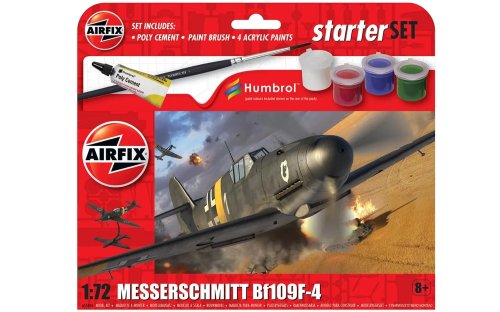 Przejdź do produktu Airfix 55014 - 1:72 Messerschmitt Bf 109F-4 model z farbami