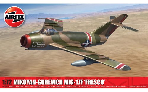Przejdź do produktu Airfix 03091A - 1:72 Mikoyan-Gurevich MiG-17F Fresco