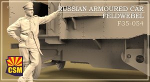 Copper State Models CSM F35054 - 1:35 Russian Armoured Car Feldwebel