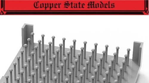 Przejdź do produktu Copper State Models CSM A35055 - 1:35 Rivets 0,5 mm x 99 pcs
