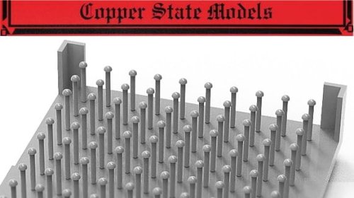 Przejdź do produktu Copper State Models CSM A35054 - 1:35 Rivets 0,4 mm x 99 pcs