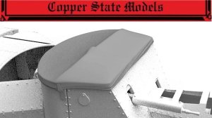 Copper State Models CSM A35053 - 1:35 Garford-Putilov Turret Tent Cover