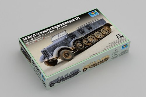 Przejdź do produktu Trumpeter 07403 - 1:72 Sd.Kfz.8 Schwerer Zugkraftwagen 12t