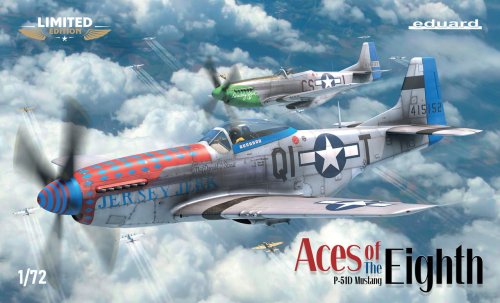 Przejdź do produktu Eduard 2147 - 1:72 Aces of the Eight P-51D Mustang Limited Edition Dual Combo