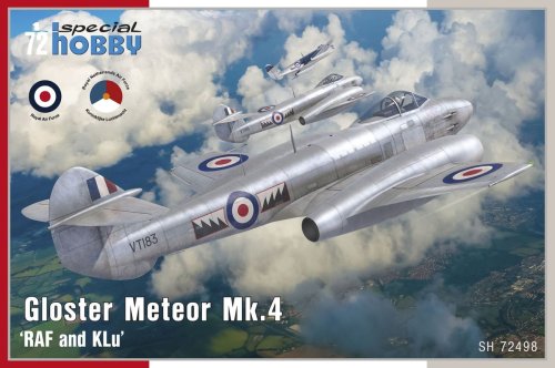 Przejdź do produktu Special Hobby 72498 - 1:72 Gloster Meteor Mk.4 RAF And KLu