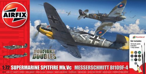 Przejdź do produktu Airfix 50194 - 1:72 Spitfire Mk.Vc vs Bf109F-4 Dogfight Double modele z farbami