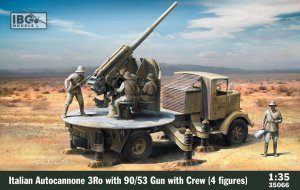 IBG 35066 - 1:35 Italian Autocannone 3Ro with 90/53 Gun and Crew