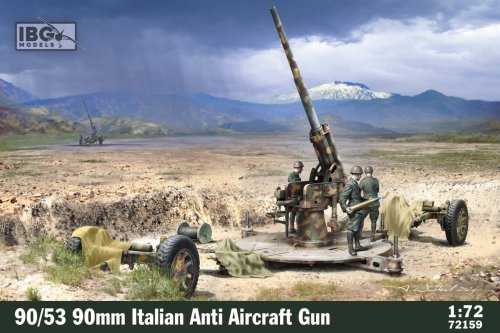 Przejdź do produktu IBG 72159 - 1:72 90/53 90mm Italian Anti Aircraft Gun