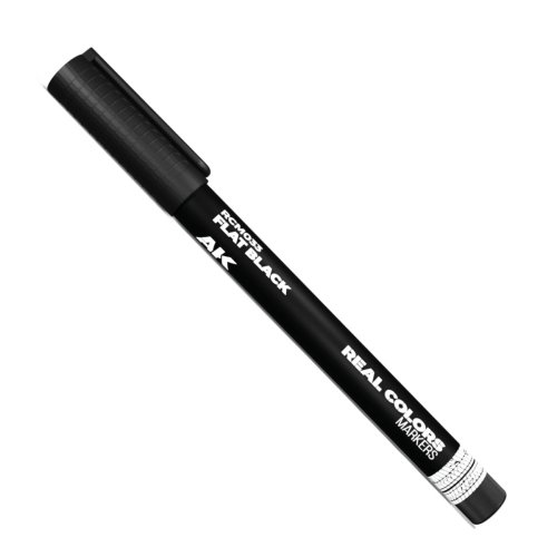 Przejdź do produktu AK Interactive RCM033 - Marker Real Color Flat Black