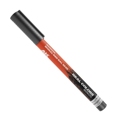 Przejdź do produktu AK Interactive RCM003 - Marker Real Color Signal Red RAL 3020