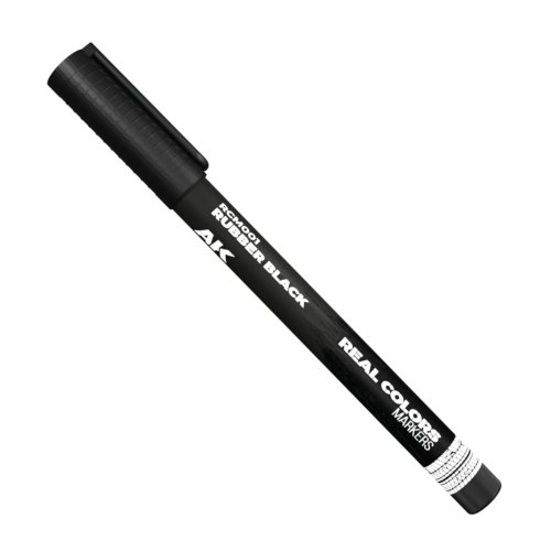 Przejdź do produktu AK Interactive RCM001 - Marker Real Color Rubber Black