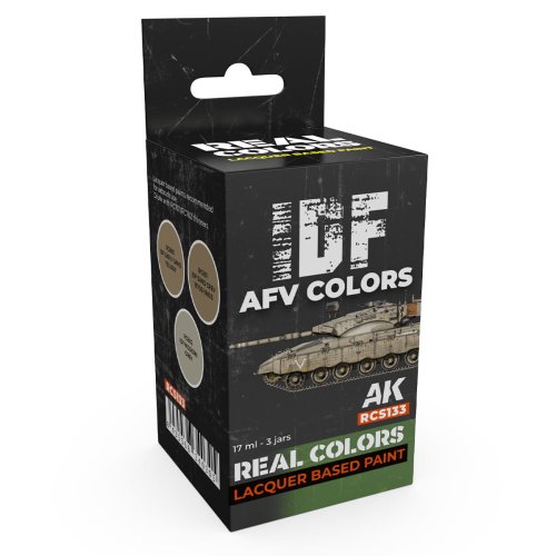Przejdź do produktu AK Interactive RCS133 - Zestaw farb IDF AFV Colors