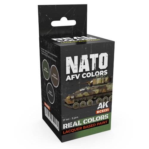 Przejdź do produktu AK Interactive RCS131 - Zestaw farb NATO AFV Colors