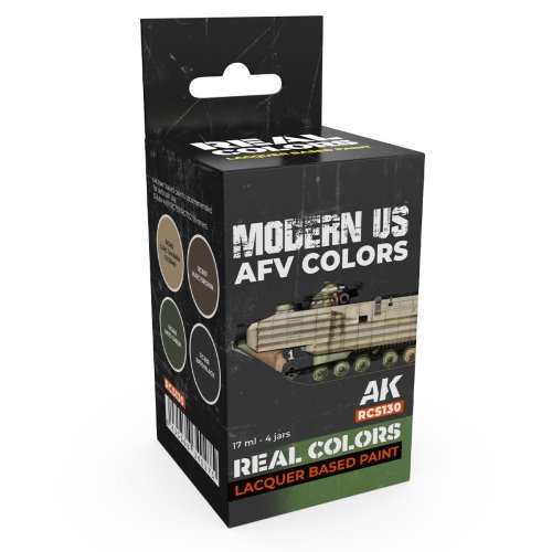 Przejdź do produktu AK Interactive RCS130 - Zestaw farb Modern US AFV Colors