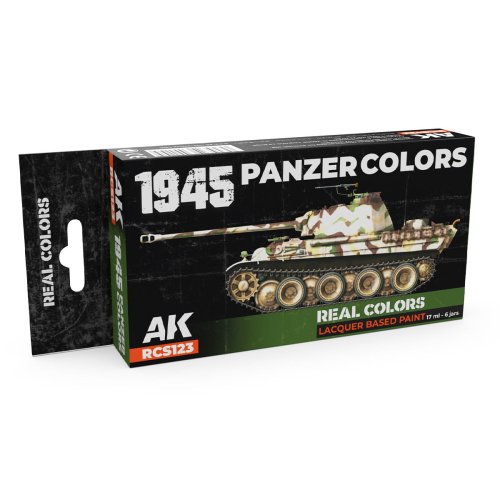 Przejdź do produktu AK Interactive RCS123 - Zestaw farb 1945 Panzer Colors