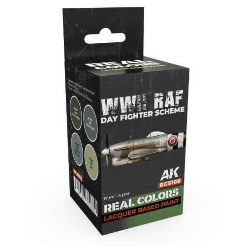 Przejdź do produktu AK Interactive RCS109 - Zestaw farb WWII RAF Day Fighter Scheme