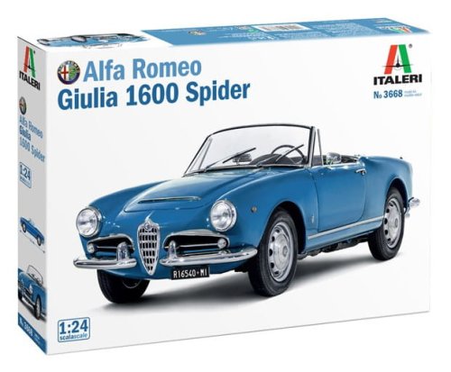 Przejdź do produktu Italeri 3668 - 1:24 Alfa Romeo Giulia 1600 Spider