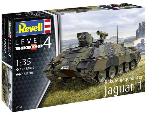 Przejdź do produktu Revell 03353 - 1:35 Raketenjagdpanzer Jaguar 1