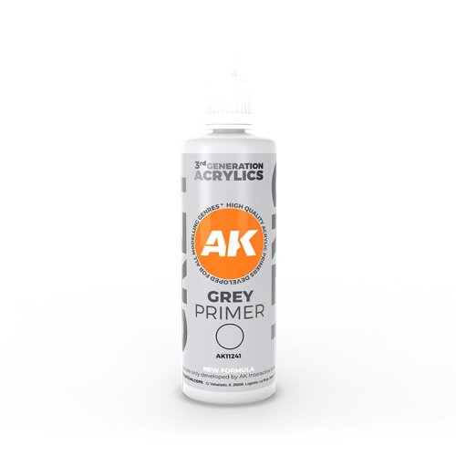 Przejdź do produktu AK INTERACTIVE 11241 - Podkład - Grey Primer 100 ml 3rd Generation