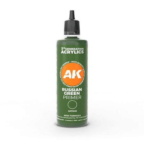 Przejdź do produktu AK INTERACTIVE 11246 - Podkład - Russian Green Primer 100 ml 3rd Generation